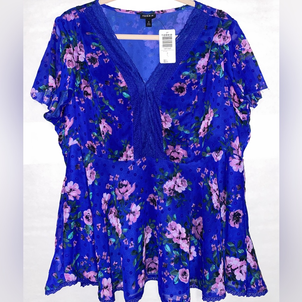 Torrid 0x babydoll shirt